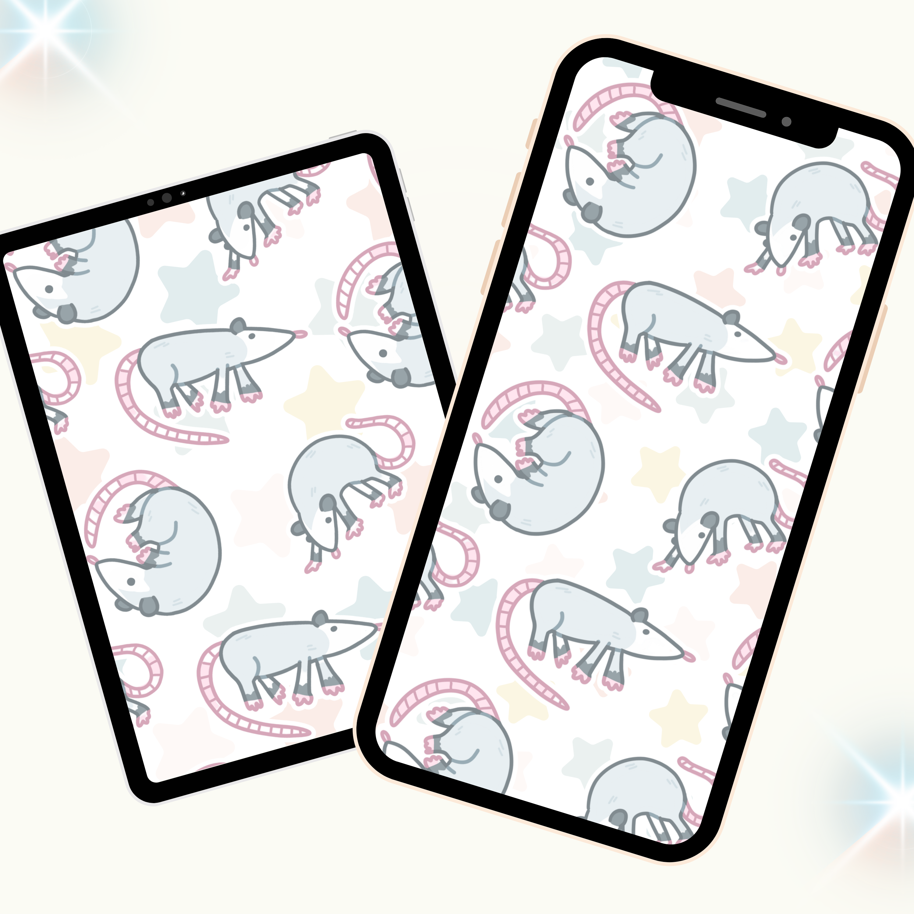 ✩ Digital Wallpapers | Possum Party ✩