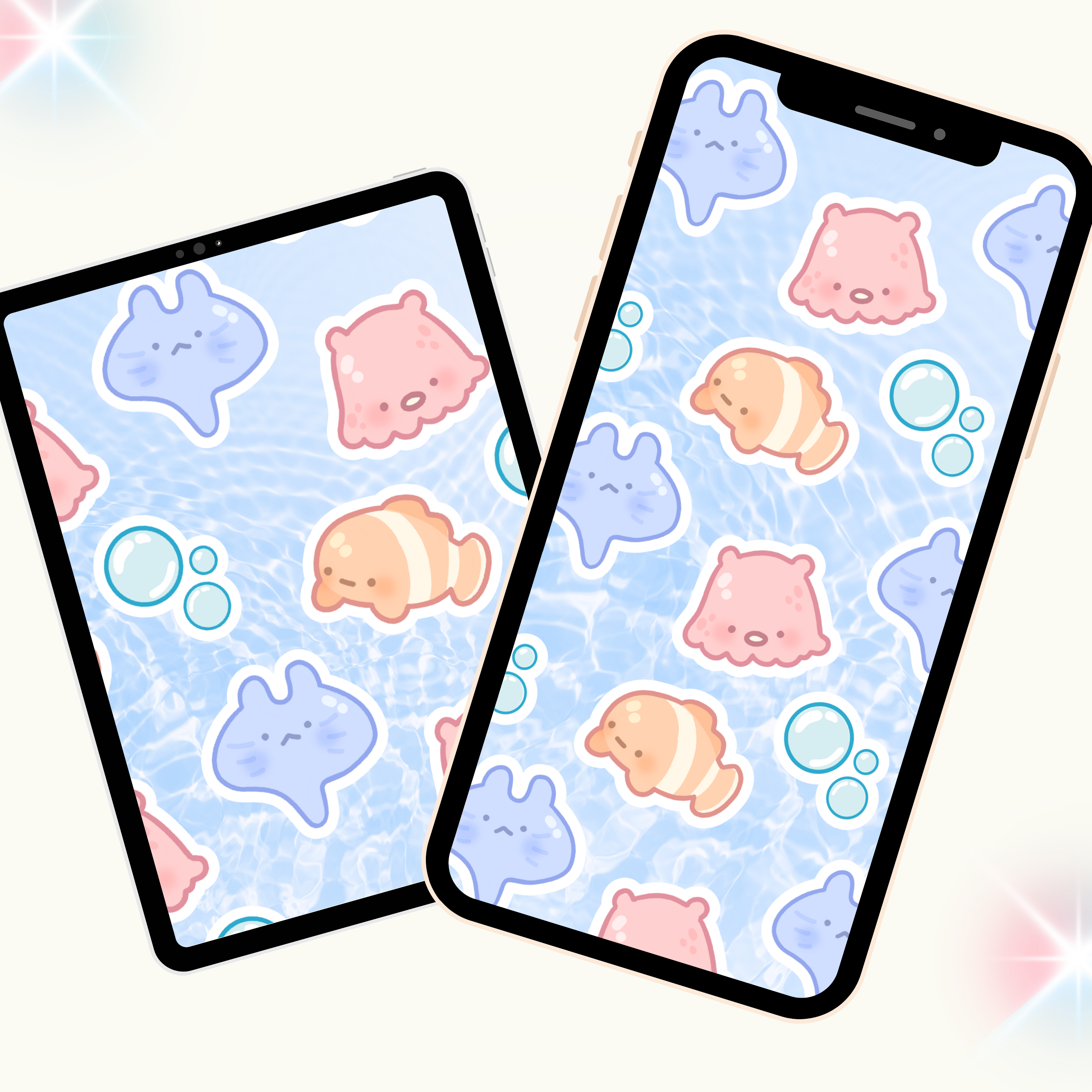 ✩ Digital Wallpapers | Underwater Creatures ✩